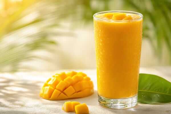 Os benefícios do suco de manga na saúde