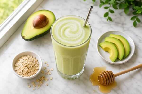 Vitamina de abacate uma delicia para a saúde
